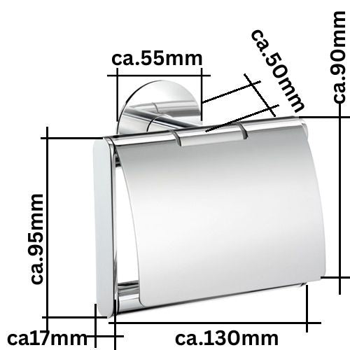 DOT - Toilettenpapierhalter Chrom TK3414