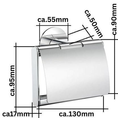 DOT - Toilettenpapierhalter Chrom TK3414