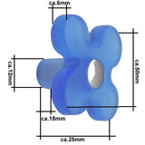 Knopf Blume Glasoptik M4 x 6mm