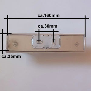 Pool - Dreierhakenleiste Chrom ZK359