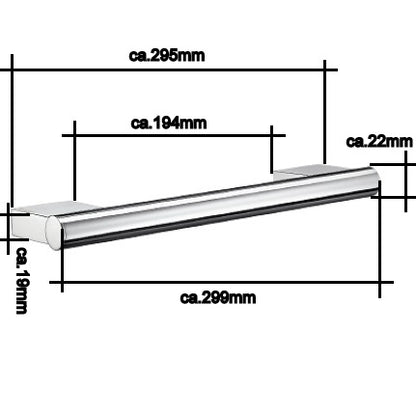 AIR - Badewannengriff Chrom AK325