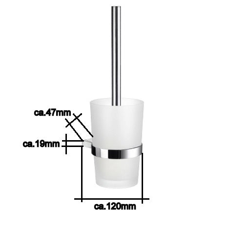 AIR - WC-Bürstengarnitur Chrom AK333