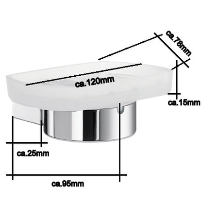 AIR - Seifenschale Chrom AK342