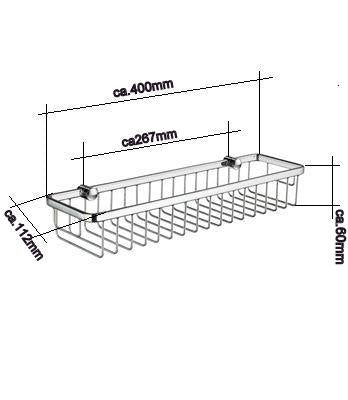 Sideline - Seifenkorb Chrom DK 2005