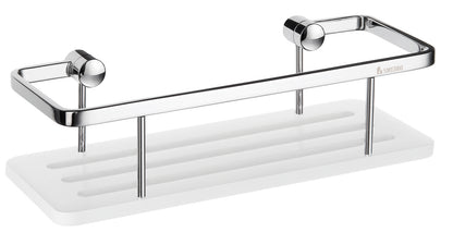 Sideline - Seifenkorb Chrom / Weiß DK 3004 Retourenware