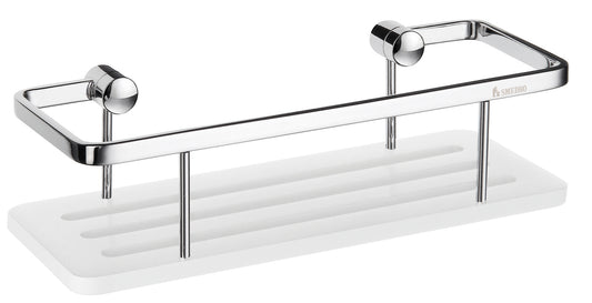 Sideline - Seifenkorb Chrom / Weiß DK 3004 Retourenware