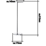 Outline Lite WC -Toilettenpapierhalter Standmodell FK 635