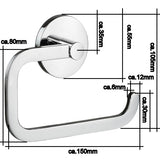 Loft - Toilettenpapierhalter Chrom LK341 Retoureware / Auslauf-Modell