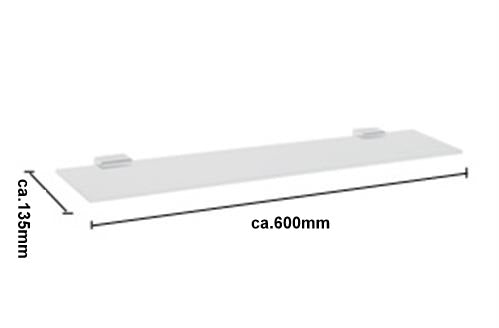 Spa - Badezimmerkonsole Edelstahl poliert PK347 Retourenware / Auslauf-Modell